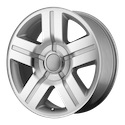 OE Creations 147 Silver Machined Wheels