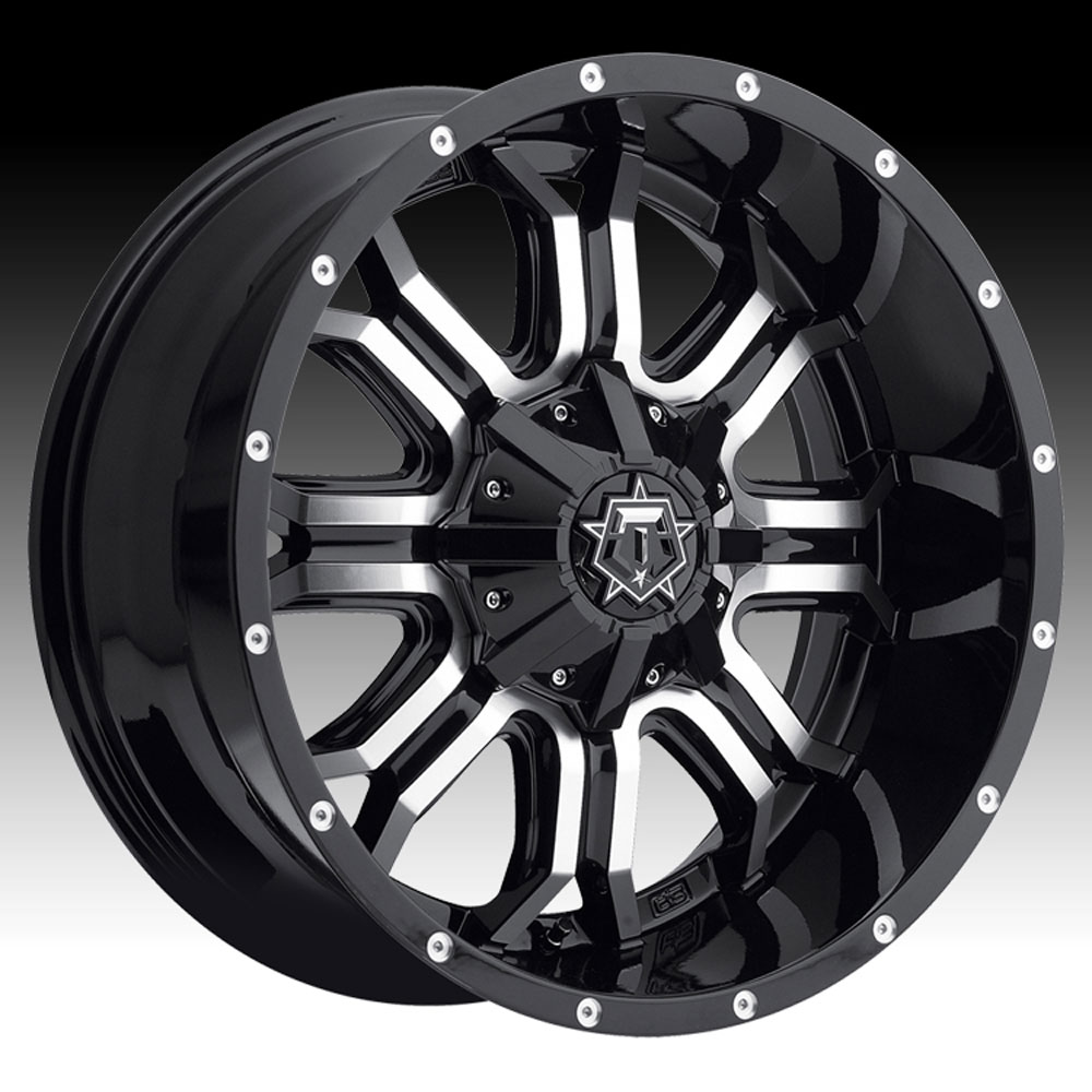 TIS 535MB Gloss Black Wheels at Discount Prices - Free Shipping!